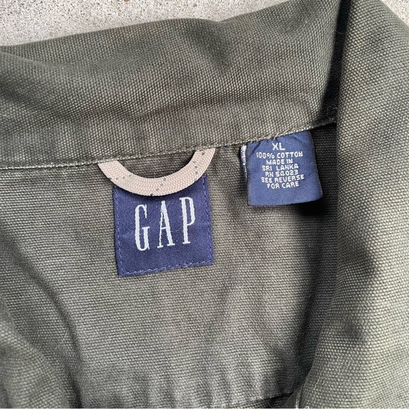 Gap Green Military style jacket - size XL - Picture 4 of 5